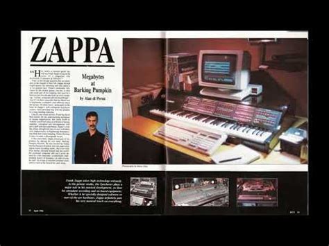 Frank Zappa Big Sequence Synclavier Outtake Youtube