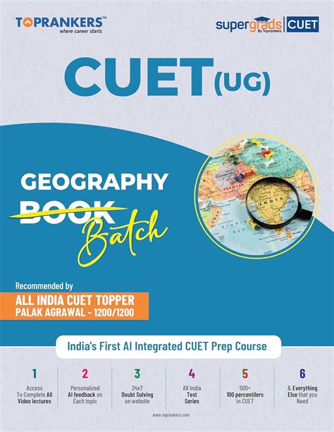 Buy Cuet Geography Book 2024 By Toprankers Book Online At Low Prices In India Cuet Geography