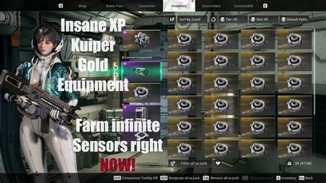 Best Sensor Farm Per Hour Now Insane Xp Gold Kuiper Best Farms