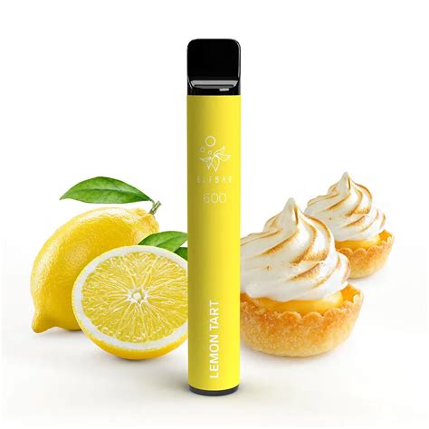 Elfbar 600 Lemon Tart Einweg E Zigarette Vapes Shop