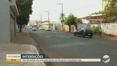 Bom Dia Cidade Ribeirão Preto Avenida Barão do Bananal e Saudade