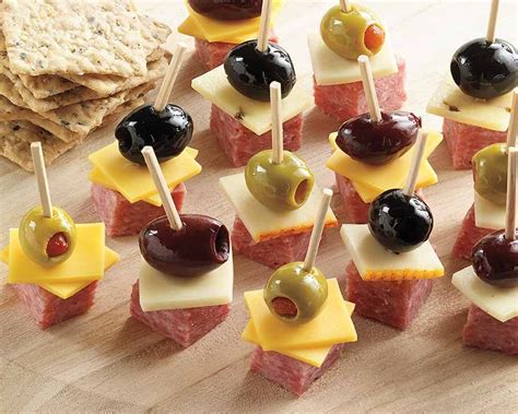 Party Kabobs Recipe Make Ahead Appetizers Food Finger Food Appetizers