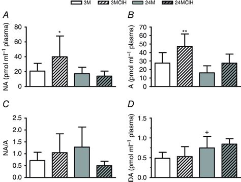 Effects Of Chronic Intermittent Hypoxia And Age On Plasma Catecholamine