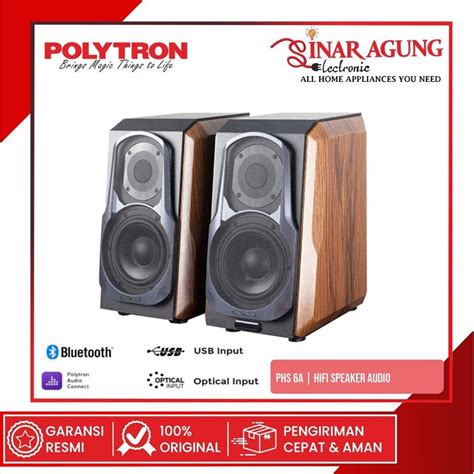 Jual Polytron Phs A Phs A Speaker Aktif Portable Garansi Resmi