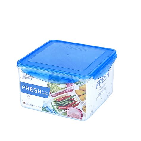 China Pp Food Storage Container Bpa Free Big Square Airtight Food