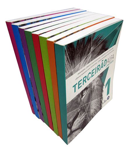 Sebo do Messias Livro Terceirão Alfa Livro Texto 8 Volumes