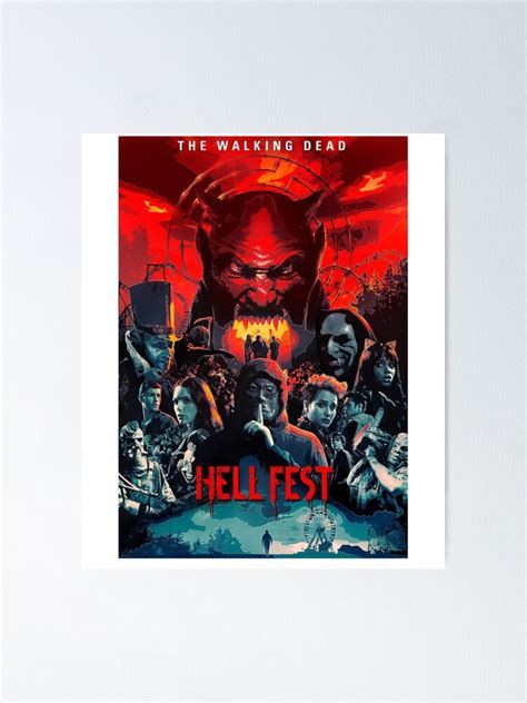 "Hell Fest Horror Scariest Movie Vintage 70s" Poster for Sale by ...