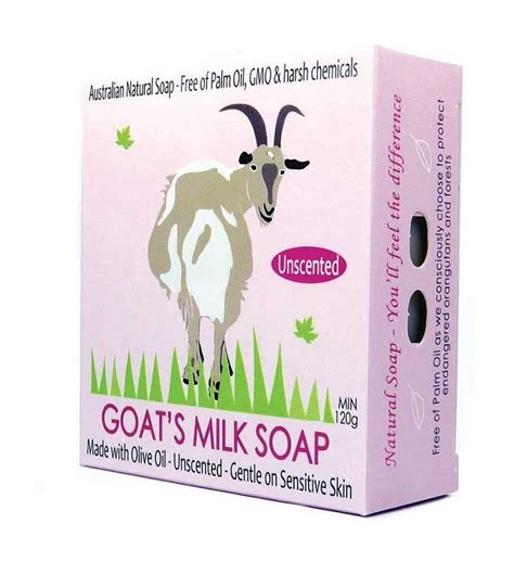 Goats Milk Soap Unscented 120g Buy Handmade Natural Soap From