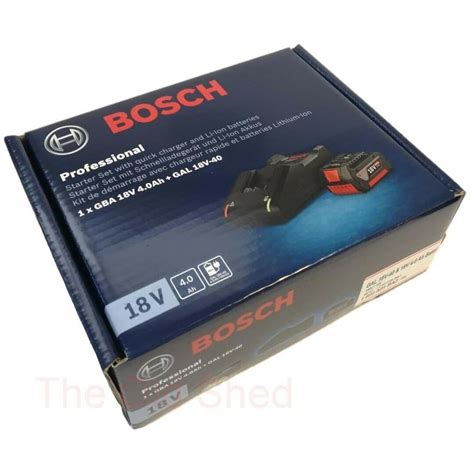 BOSCH 18v 5 0ah Battery Charger Kit Coolpack 5 Gal 18v 40 Gba