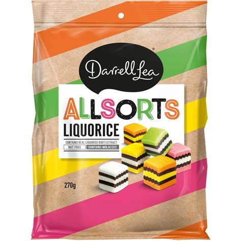 Darrell Lea Licorice Liquorice Allsorts 270g Confectionery World