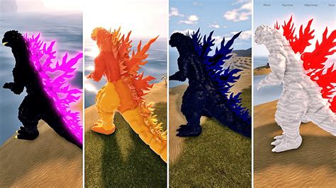 Millennium Godzilla Rework Vs Best Skins Kaiju Universe Roblox YouTube