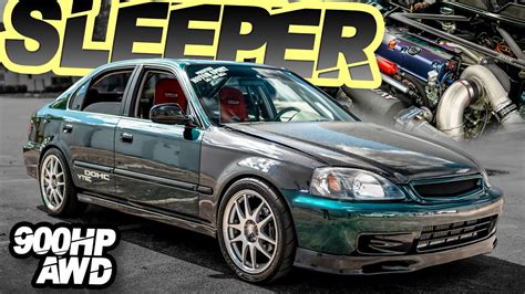 Hp Door Turbo Awd Honda The Ultimate Sleeper V Killer With A