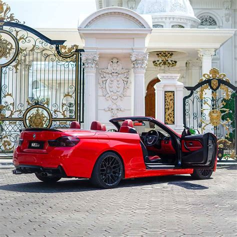 Bmw 428i Red Airport Transfer Shuttle Bus Group Tour Car Rental