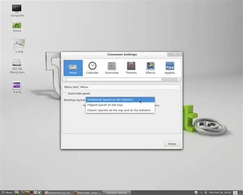 Introduction To The Linux Mint Cinnamon Desktop