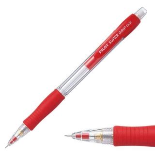 Portaminas Pilot H Super Grip Rojo Mm