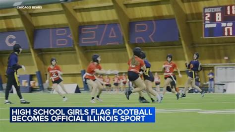 Girls Flag Football Sanctioned As Official School Sport In Illinois