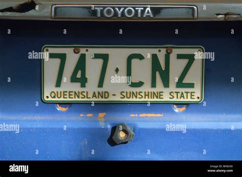 License Plate Australia Hi Res Stock Photography And Images Alamy