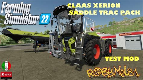 Farming Simulator Ita Claas Xerion Saddle Trac Pack Test Mod