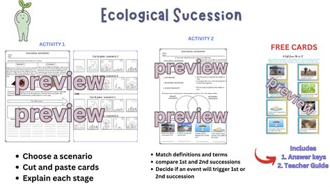 Primary And Secondary Succession By Scientifically Speaking Is My Worksheets Library