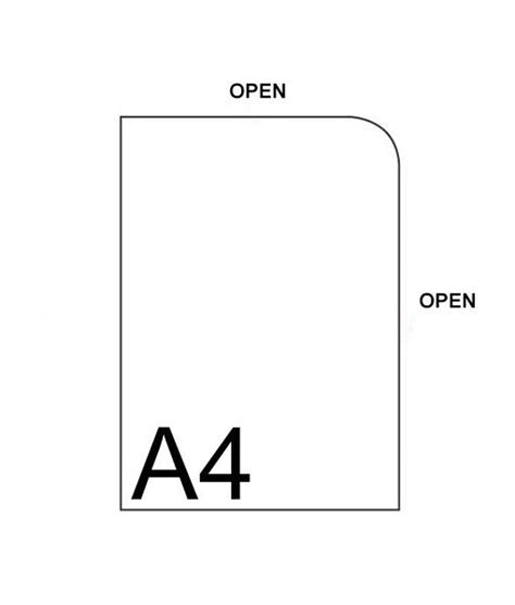 L Shape Folder A4 L Shape Folder Pvc L Shape Folder Big Stationery