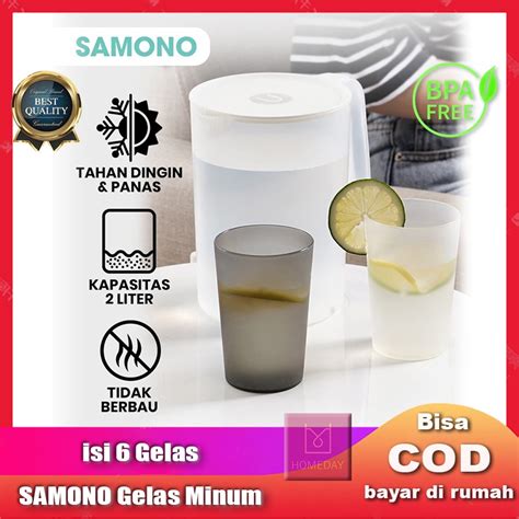 Jual Samono Teko Plastik L Tahan Panas Anti Dingin Food Grade Morong