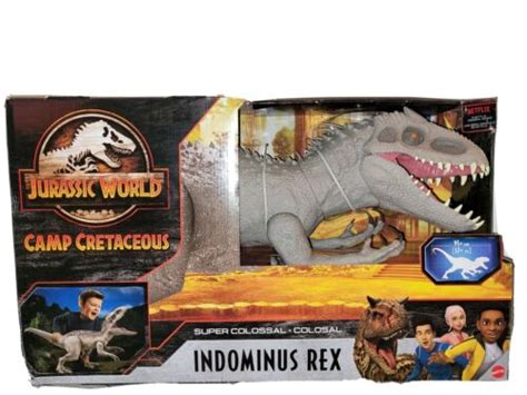 Jurassic World Super Colossal Indominus Rex Dinosaur Camp Cretaceous