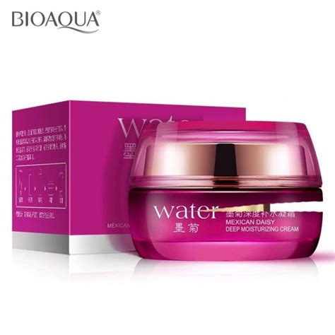 Crema Hidratante Y Aclaradora Water Bioaqua Purpurina Maquillaje