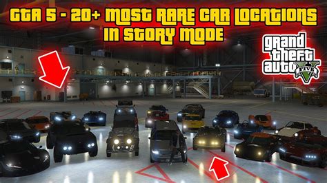 GTA 5 20 Most Rare Car Locations In Story Mode 2024 XBOX PC PS4