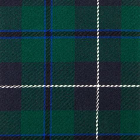 Douglas Modern Heavy Weight Tartan Fabric Lochcarron Of Scotland