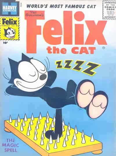 Felix The Cat 1st Series 80 Poor Harvey Low Grade February 1957