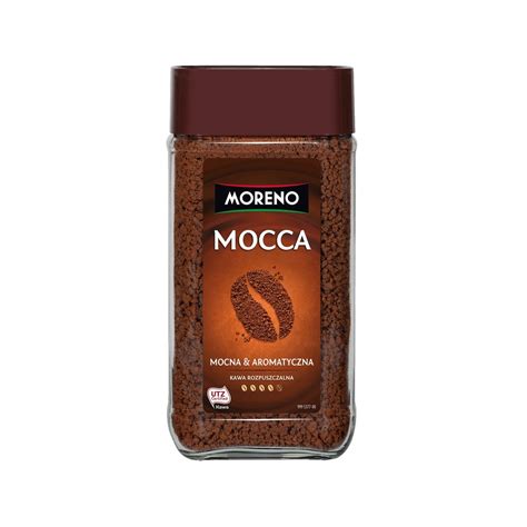 MORENO MOCCA KAWA ROZPUSZCZALNA 200g MOCNA 4/5 - 10613181458 ...