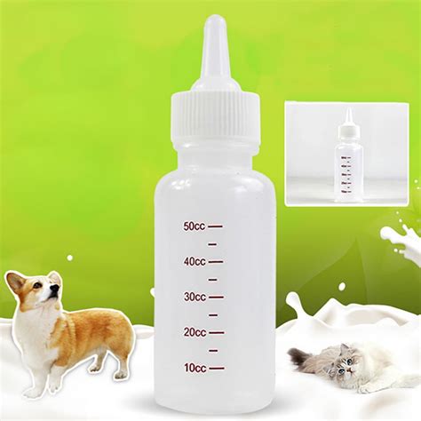 Igeed Pet Feeding Bottle Cat Dog Milk 50ml Bottle Pet Puppy Kitten Baby
