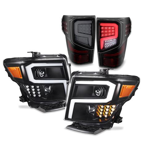 Buy For 2016 2021 Nissan Titan Led Tail Lights And Headlights Combo