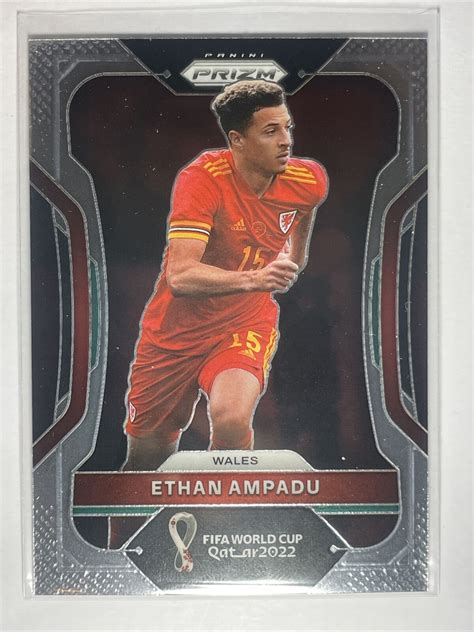 Panini Prizm World Cup Base Ethan Ampadu Wales Ebay