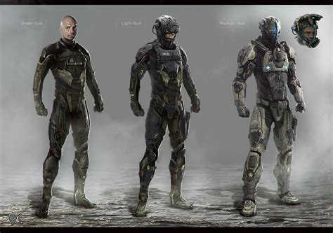 Artstation Star Citizen Marine Suit Concepts Kelton Cram Star