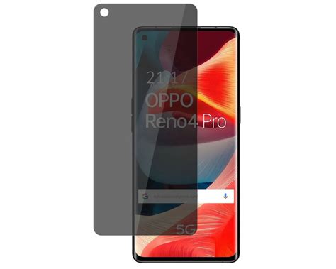 Privacy Anti Spy Hydrogel Screen Protector For Oppo Reno 4 Pro 5G