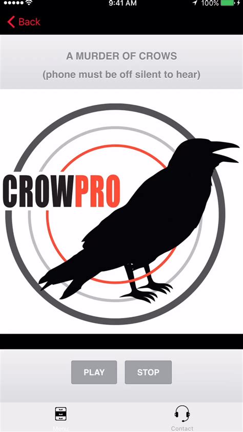 Electronic Crow Caller Ecaller App For Crow Calls Crow Sounds And Crow