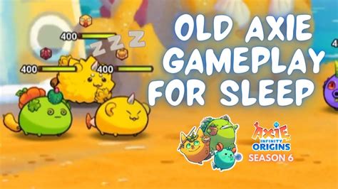 Top K Using Old Axie For Axie Infinity Origins Season For Sleep