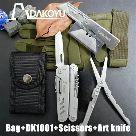 Dakoyu In Folding Multi Functional Combination Tool Pliers Folding