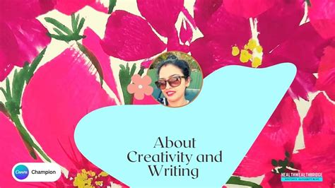 About Creativity and Writing #BlogchatterA2Z - Healthwealthbridge