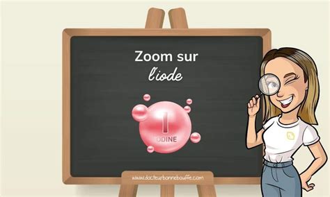 Petit Cours De Nutrition Quoi Sert L Iode I