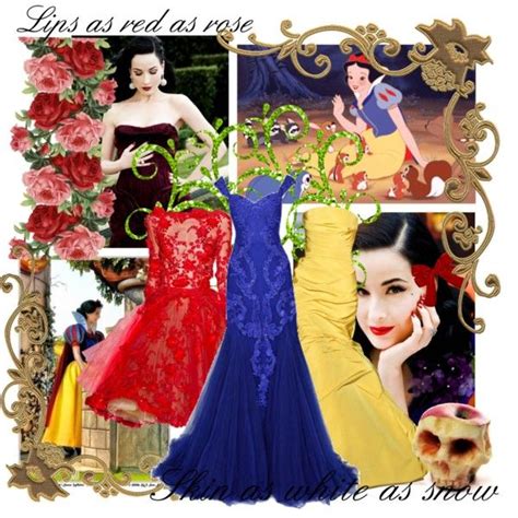 Dita Von Teese As Snow White Dita Von Teese Fashion Dita Von