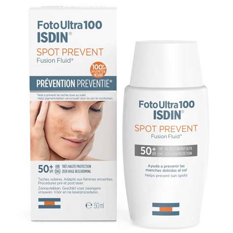 ISDIN Fluide solaire SPF 50 prévention des taches 50 ml