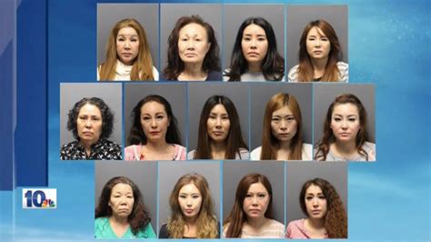 Police 13 Women Arrested In Connection To Raids At 2 Pawtucket Massage Parlors