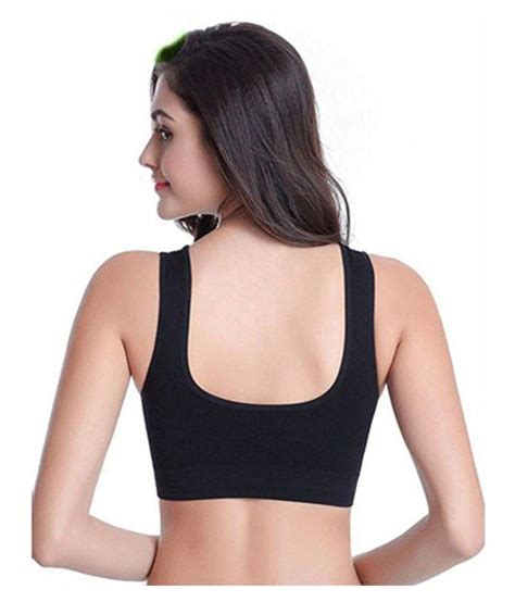 Buy Hothy Cotton Lycra Sports Bra Multi Color Online At Best Prices In India Snapdeal