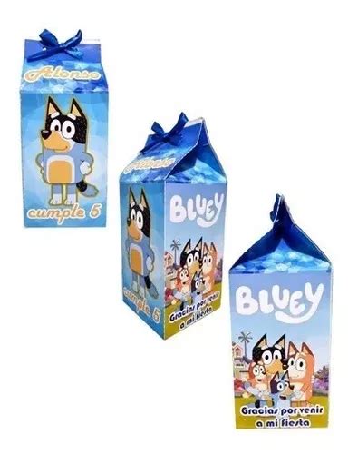 Cajas Para Dulces O Sorpresa De Cumpleaños Bluey Cuotas sin interés