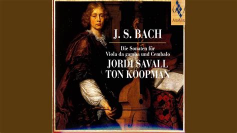 Sonata I G Dur BWV 1027 Allegro Moderato Bach YouTube