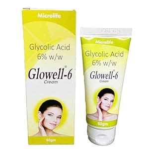 Glowell Glycolic Acid Cream W W Concentration For Radiant Skin