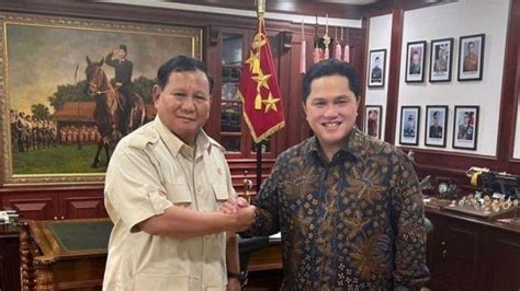 Erick Thohir Cawapres Potensial Penentu Kemenangan Prabowo Untuk