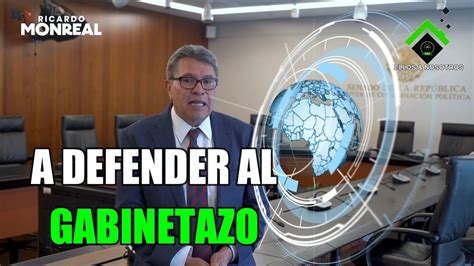 Ricardo Monreal Aplaude La In Til Comparecencia Del Gabinete De